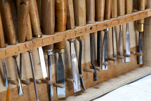 carving tool storage rack